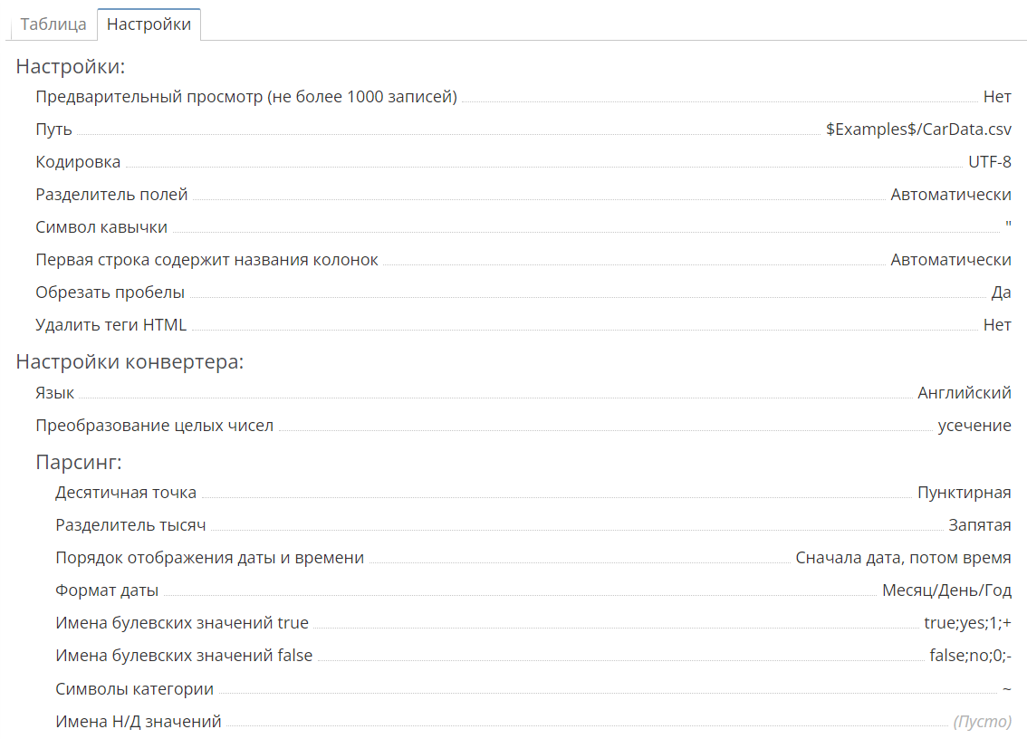 node view dataset settings.rus